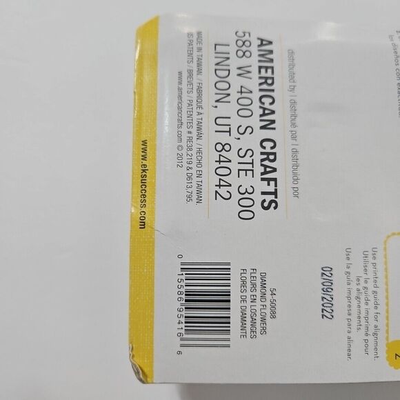 EK‎ Success Tools Edge Punch Large Diamond Flowers NEW - Picture 3 of 4